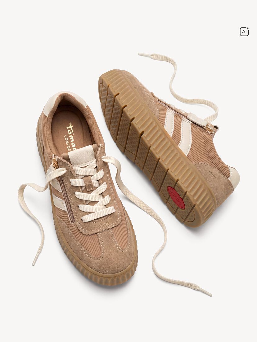 Sneaker, CAMEL/CORD, hi-res