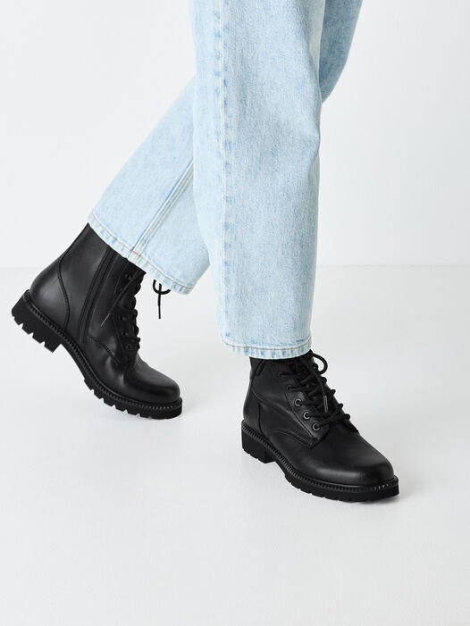 Enkellaarsje, BLACK, hi-res