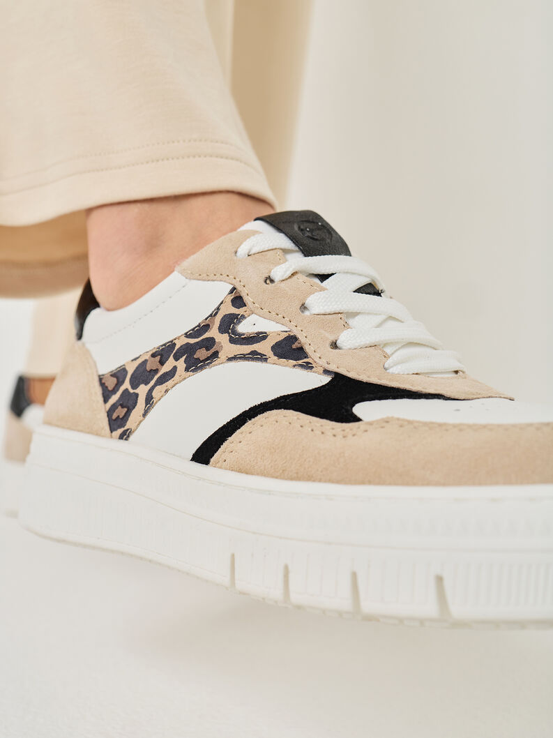 Sneaker - brown, LEOPARD COMB, hi-res
