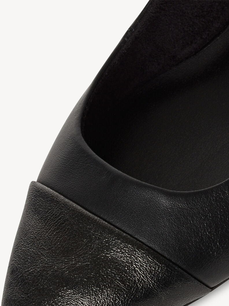 Slingpumps - schwarz, BLACK COMB, hi-res