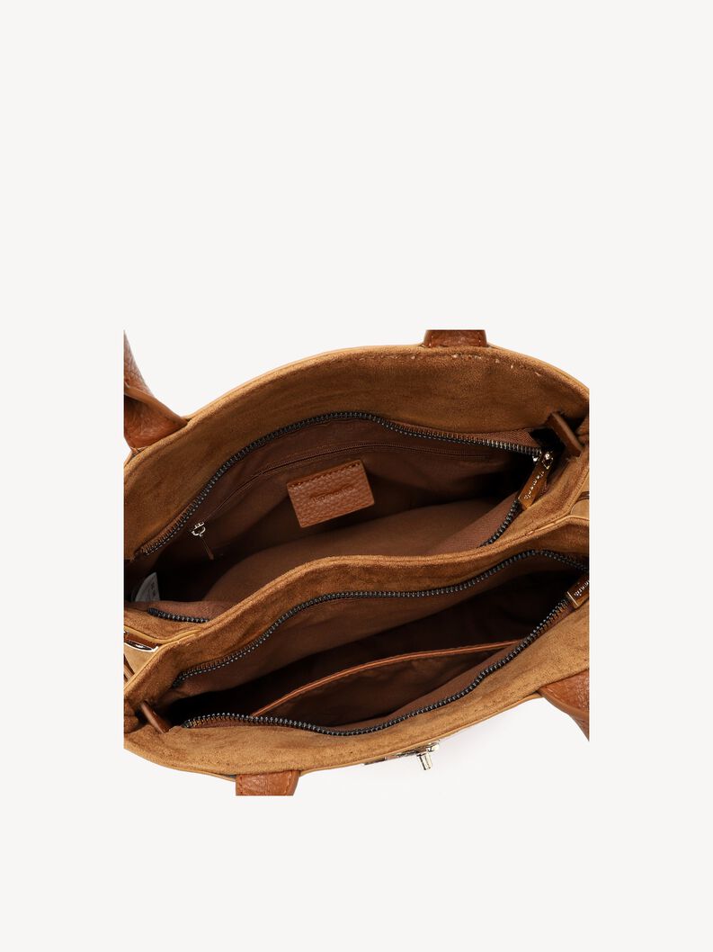 Sac cabas - marron, cognac, hi-res