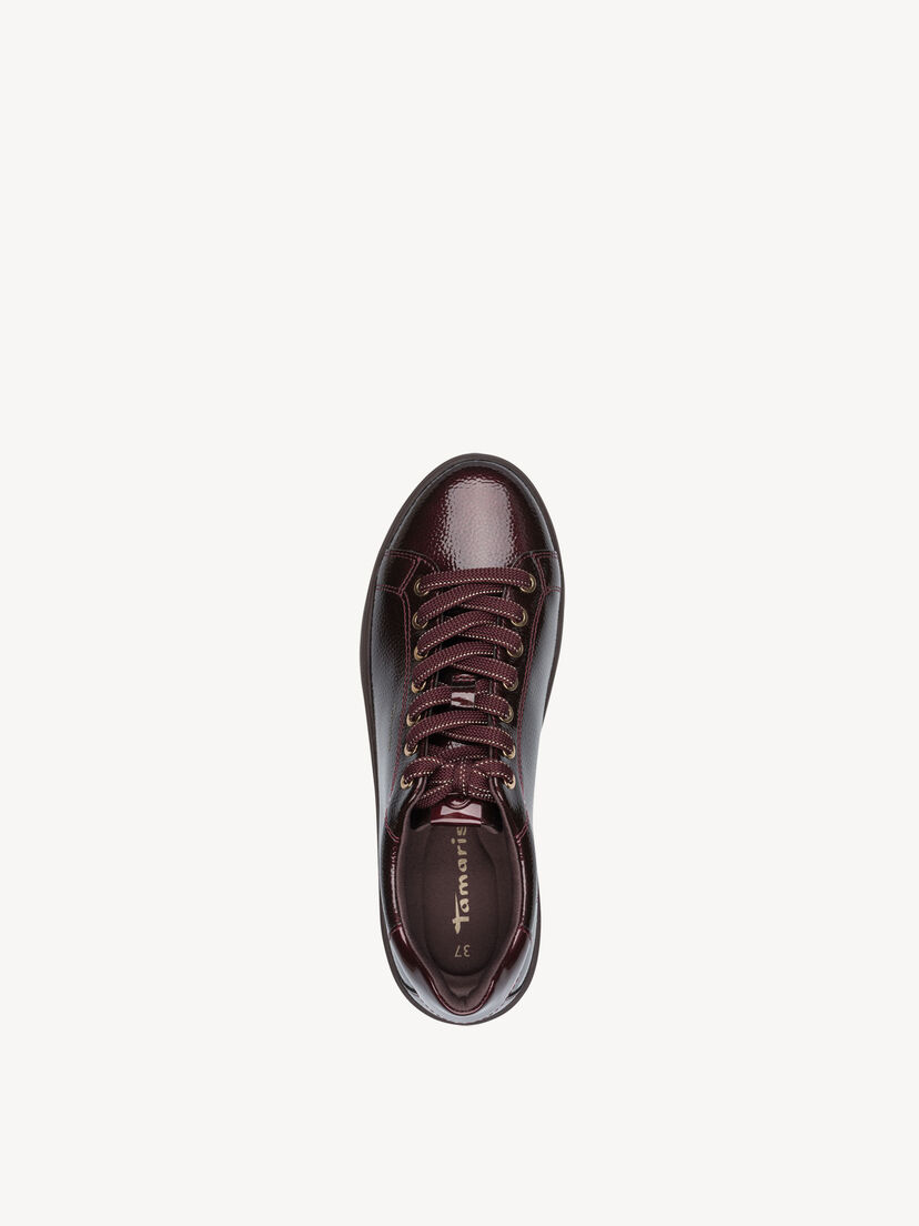 Sneaker, BURGUNDY PAT., hi-res