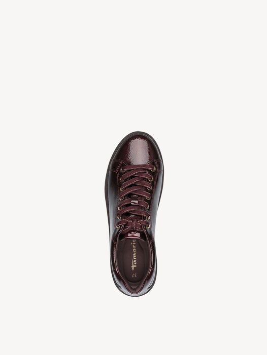 Sneaker, BURGUNDY PAT., hi-res