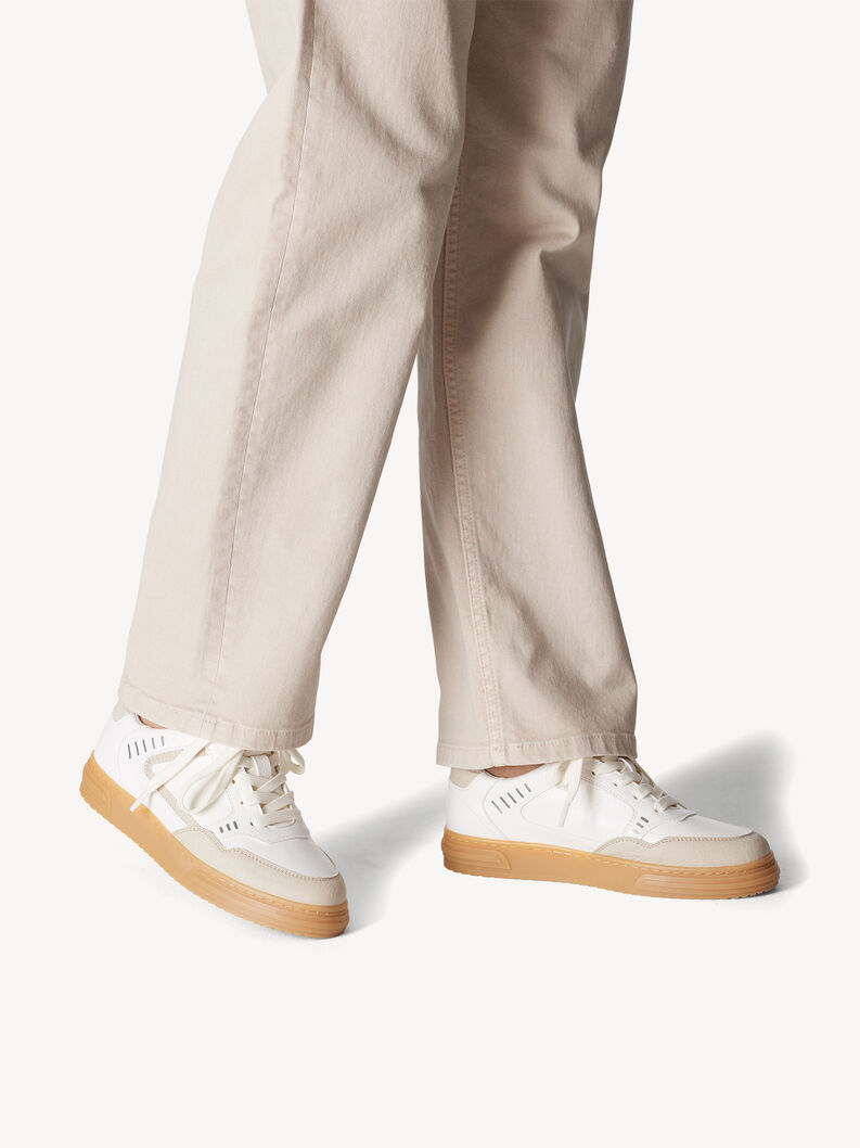Sneaker - hvid, WHITE COMB, hi-res