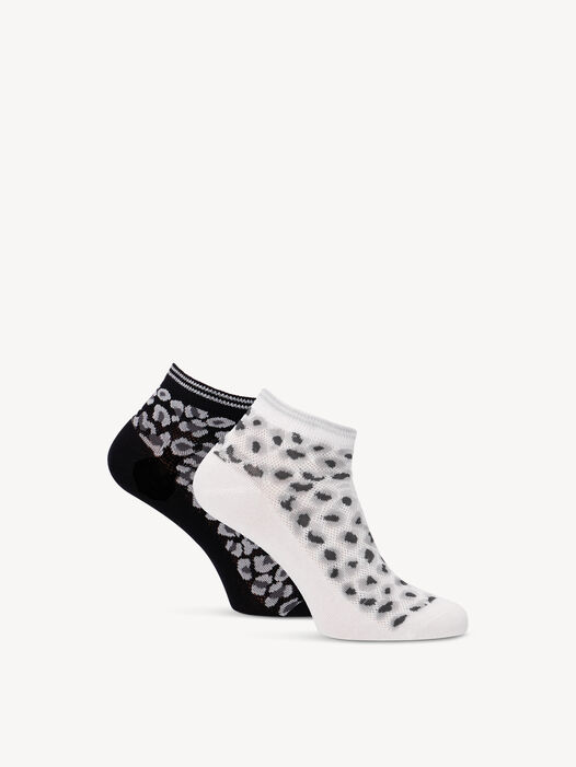 Sokken, 2-pack, white/black, hi-res