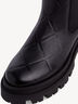 Leder Chelsea Boot - schwarz, BLACK STRUCT., hi-res