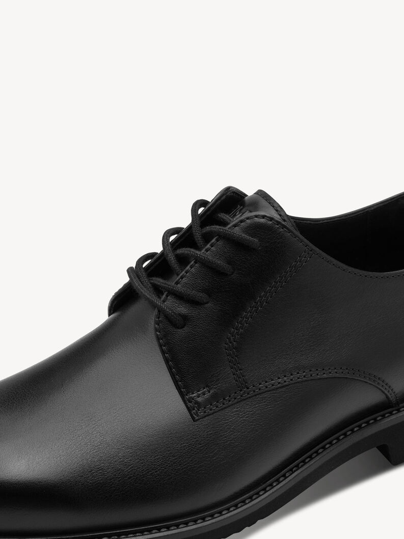 P&oacute;łbuty, BLACK LEATHER, hi-res