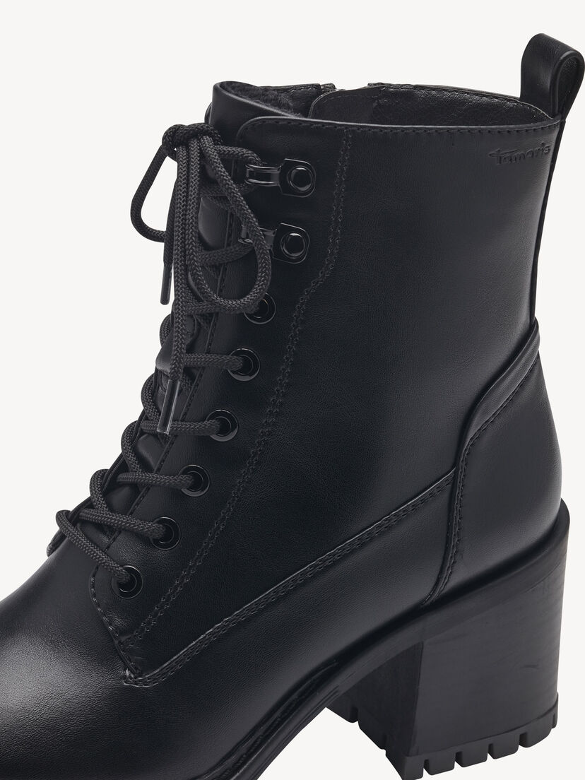 Enkellaarsje - zwart, BLACK MATT, hi-res