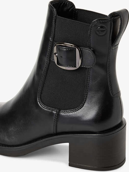 Chelseaboot, BLACK LEATHER, hi-res