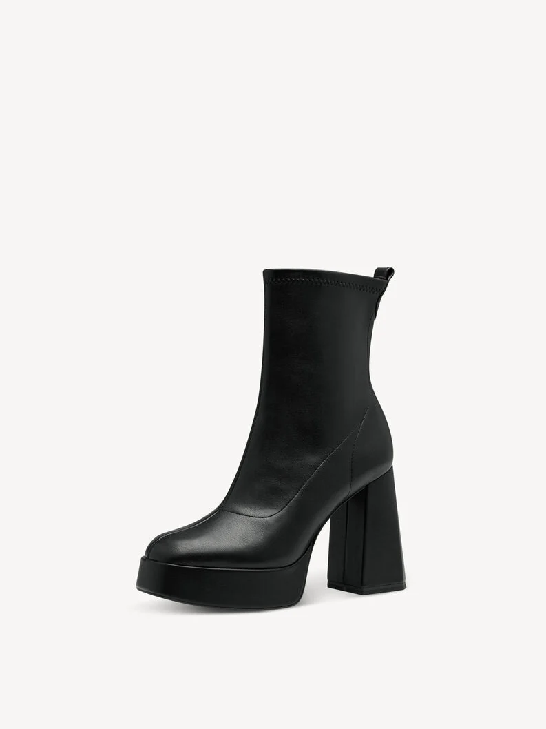 Tamaris Stiefelette Mit Blockabsatz – 11cm Absatz, TOUCH-IT-Sohle & ANTIslide-Technologie