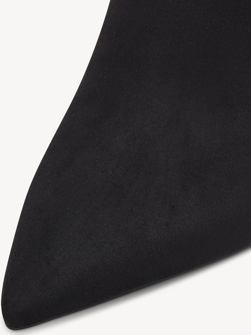 Overknee - zwart, BLACK, hi-res