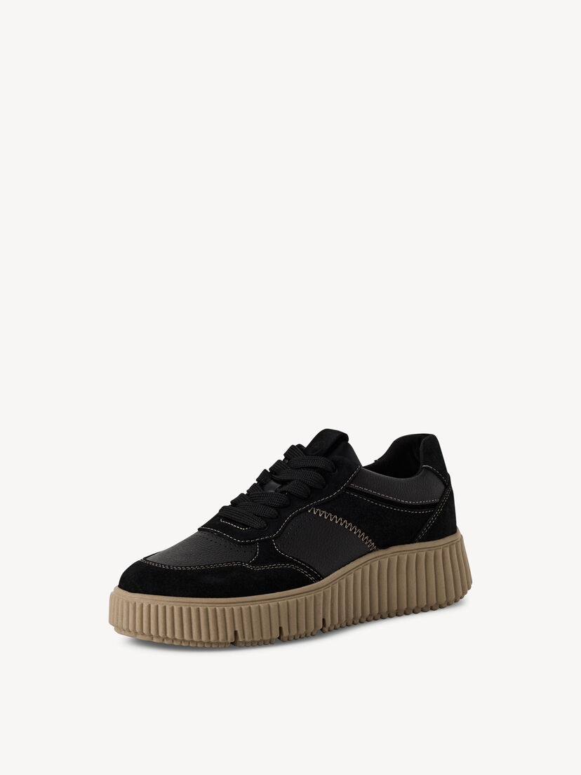 Sneaker - zwart, BLACK, hi-res