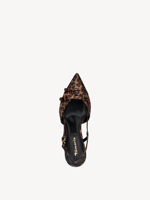 Slingpumps, LEOPARD, hi-res