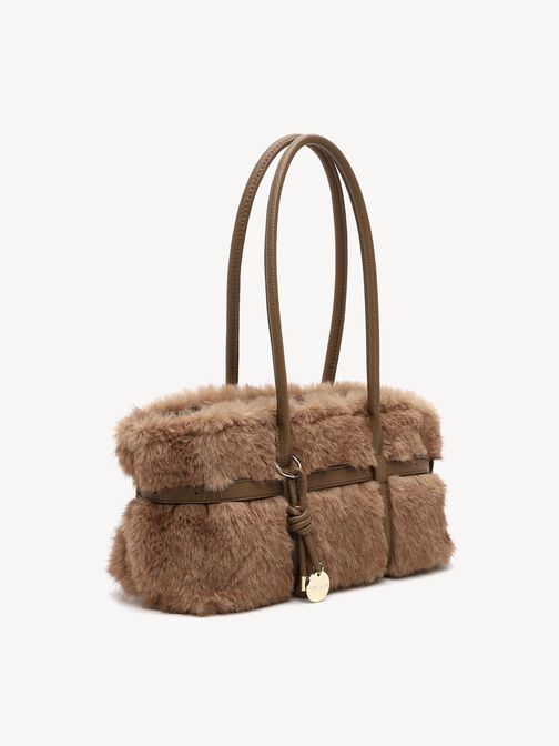 Shopper, taupe, hi-res
