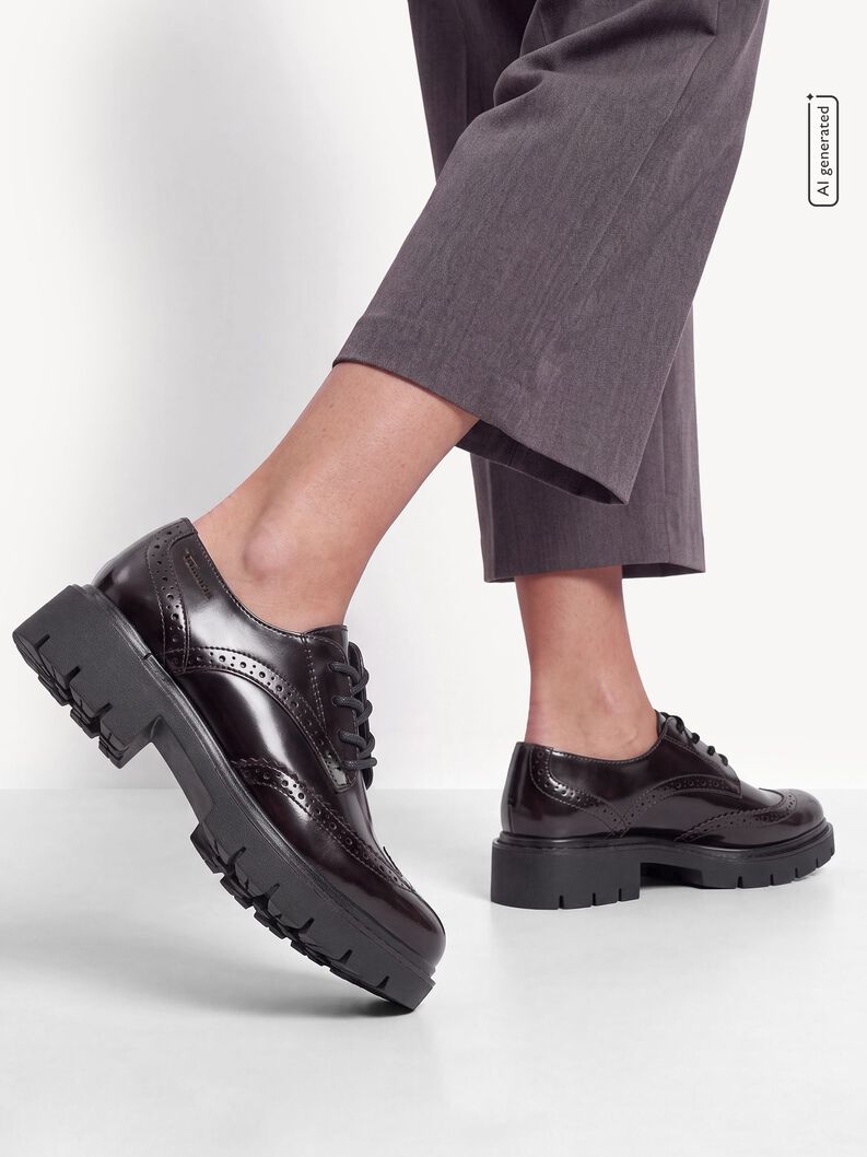 Low shoes, BORDEAUX BOX, hi-res