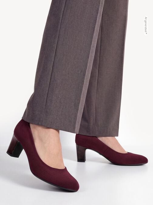 Pumps, BURGUNDY COMB, hi-res