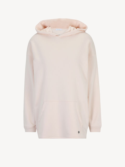 Oversized hoody, Cloud Pink, hi-res