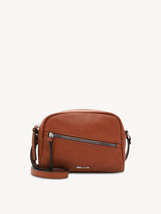 Schoudertas, cognac, hi-res