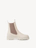 Leather Chelsea boot - beige, IVORY, hi-res