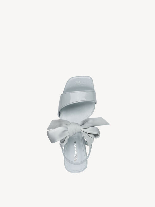 Sandale &agrave; talon, LIGHT BLUE, hi-res