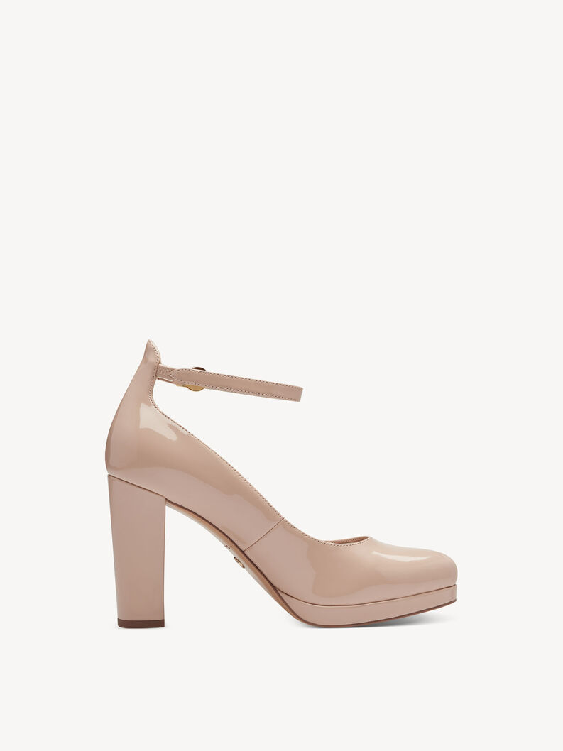 Pumps - beige, NUDE PATENT, hi-res