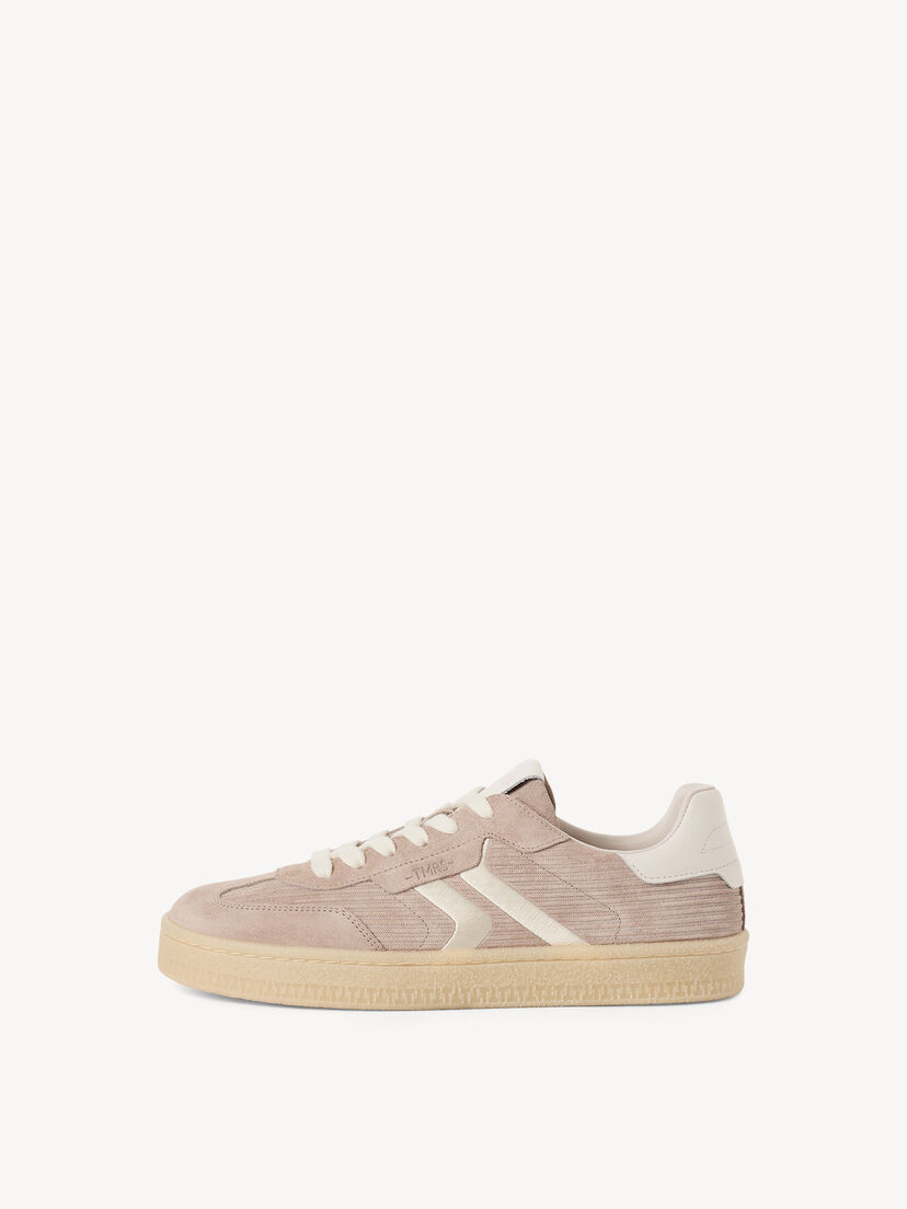 Leren Sneaker - beige, TAUPE, hi-res