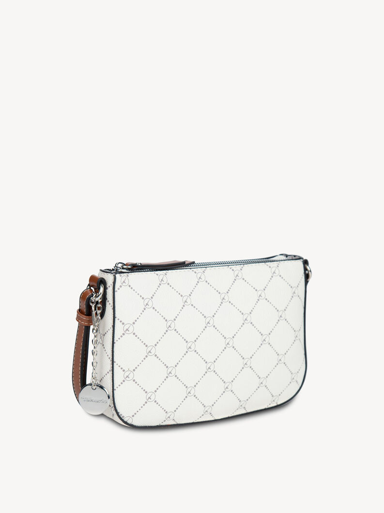 Borsa a tracolla - grigio, ecru, hi-res