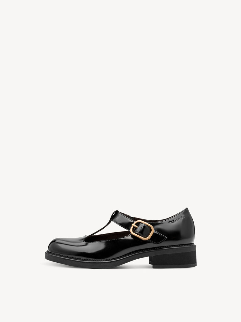 Slipper - black, BLACK PATENT, hi-res