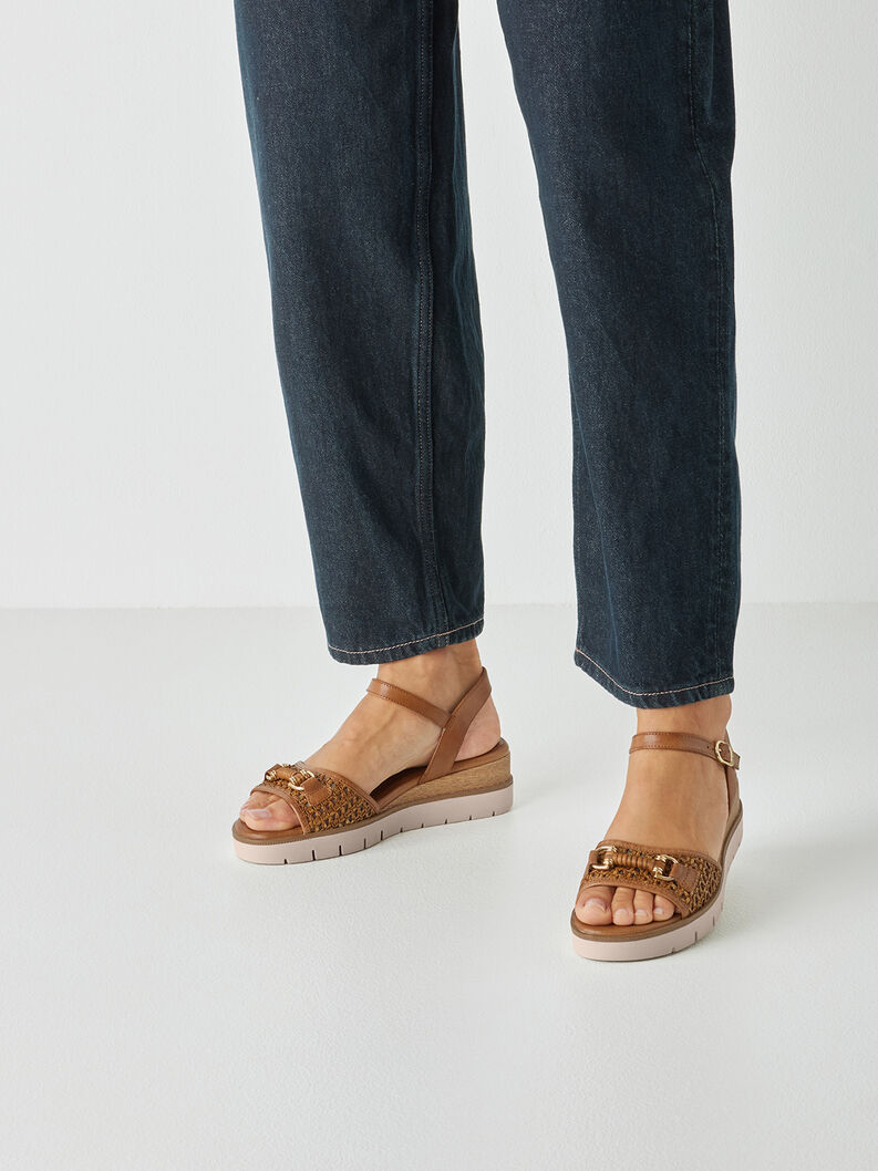 Sandalette, COGNAC, hi-res