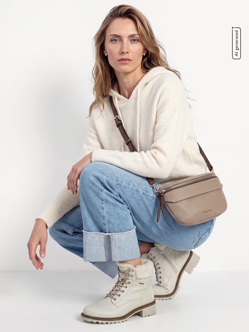 Bootie - beige warm lining, CREAM, hi-res