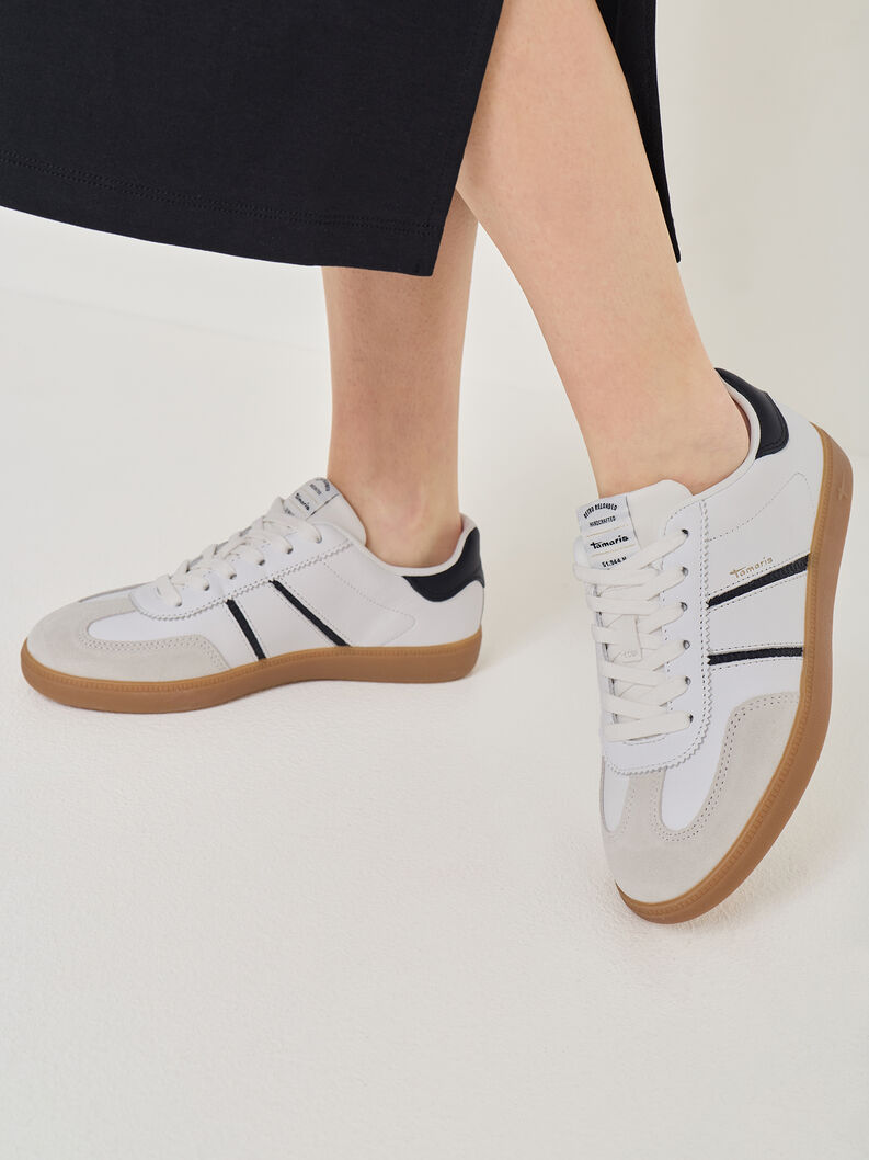 Basket - blanc, WHITE/BLACK, hi-res