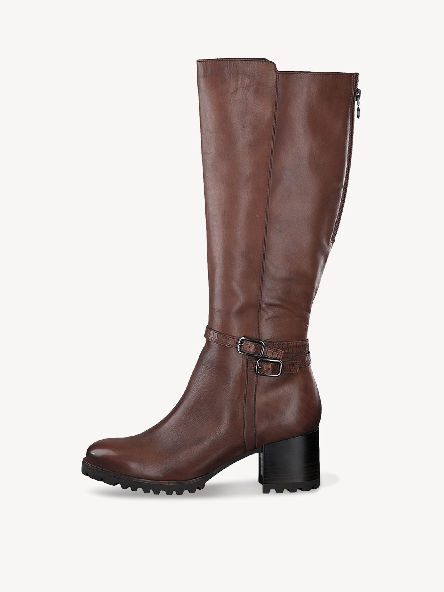 Leather Boots - brown 1-1-25609-25-449 