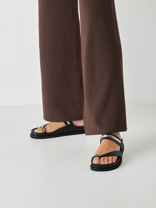 Slipper, BLACK, hi-res