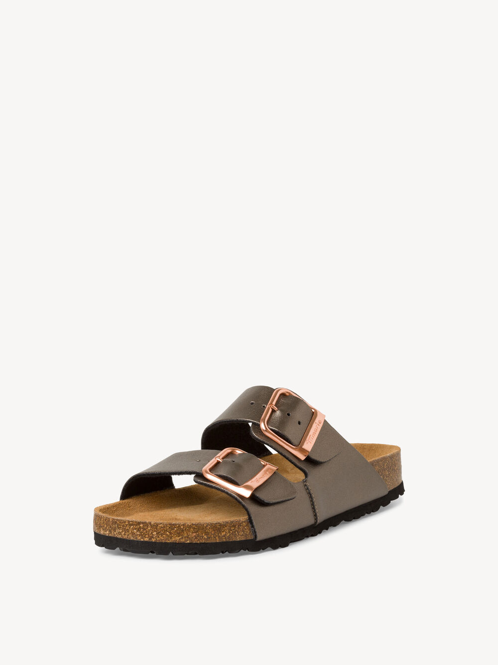 Mule Tamaris 1-27290-42 - Talon Bloc 4,5cm, Textile Confortable - Technologie ANTIslide