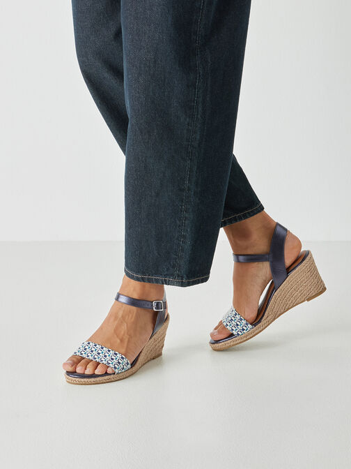 Heeled sandal, BLUE COMB, hi-res