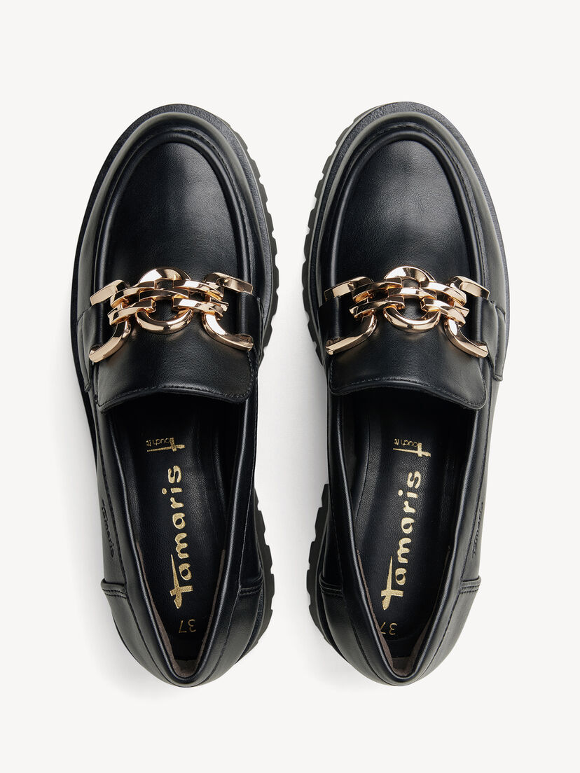 Instappers - zwart, BLACK UNI, hi-res