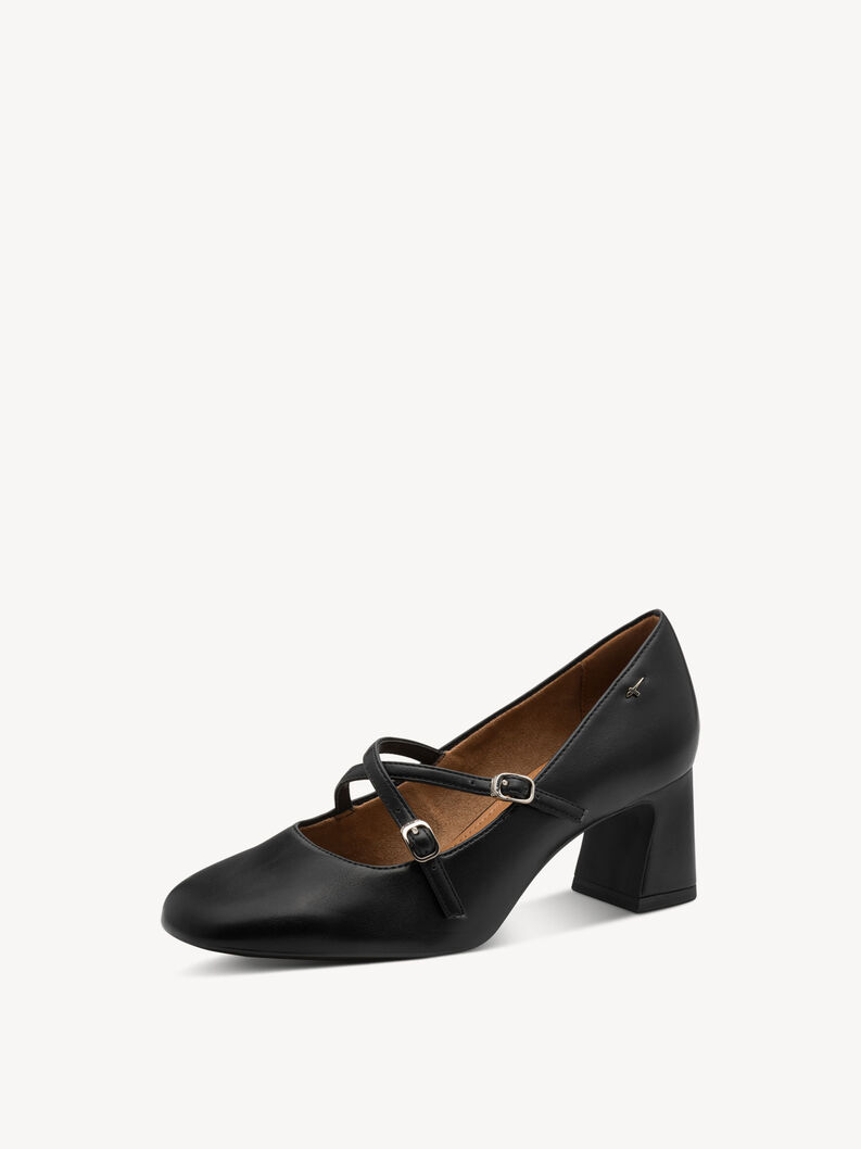 Pumps - schwarz, BLACK, hi-res