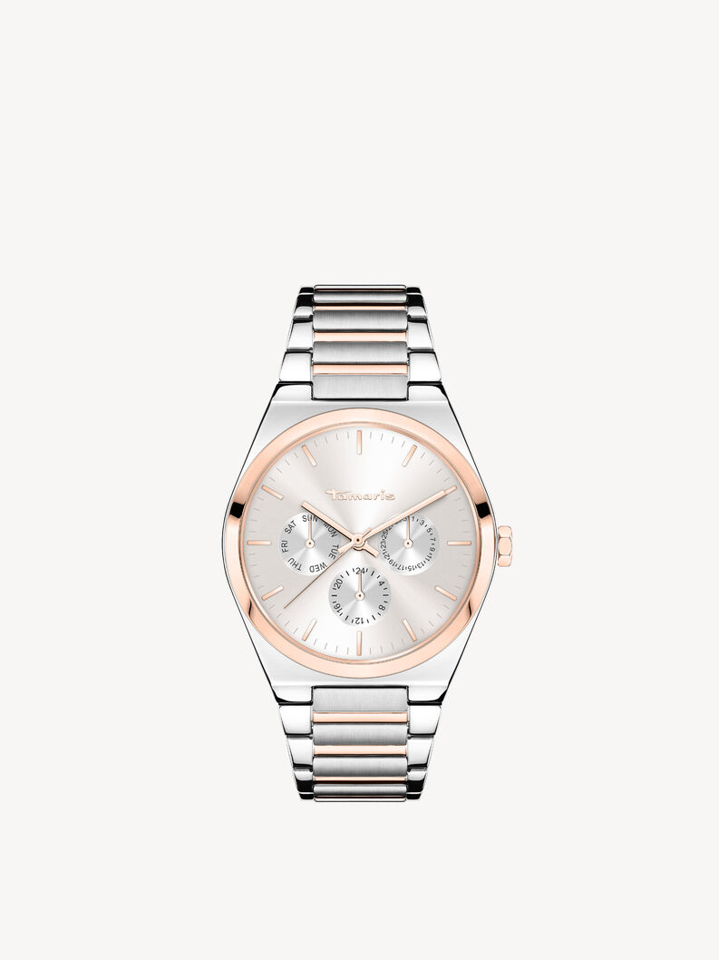 Montre - multicolore, bicolor silver rosegold, hi-res