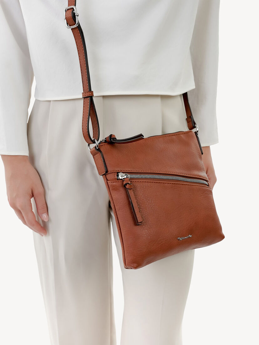 Schoudertas - bruin, cognac, hi-res