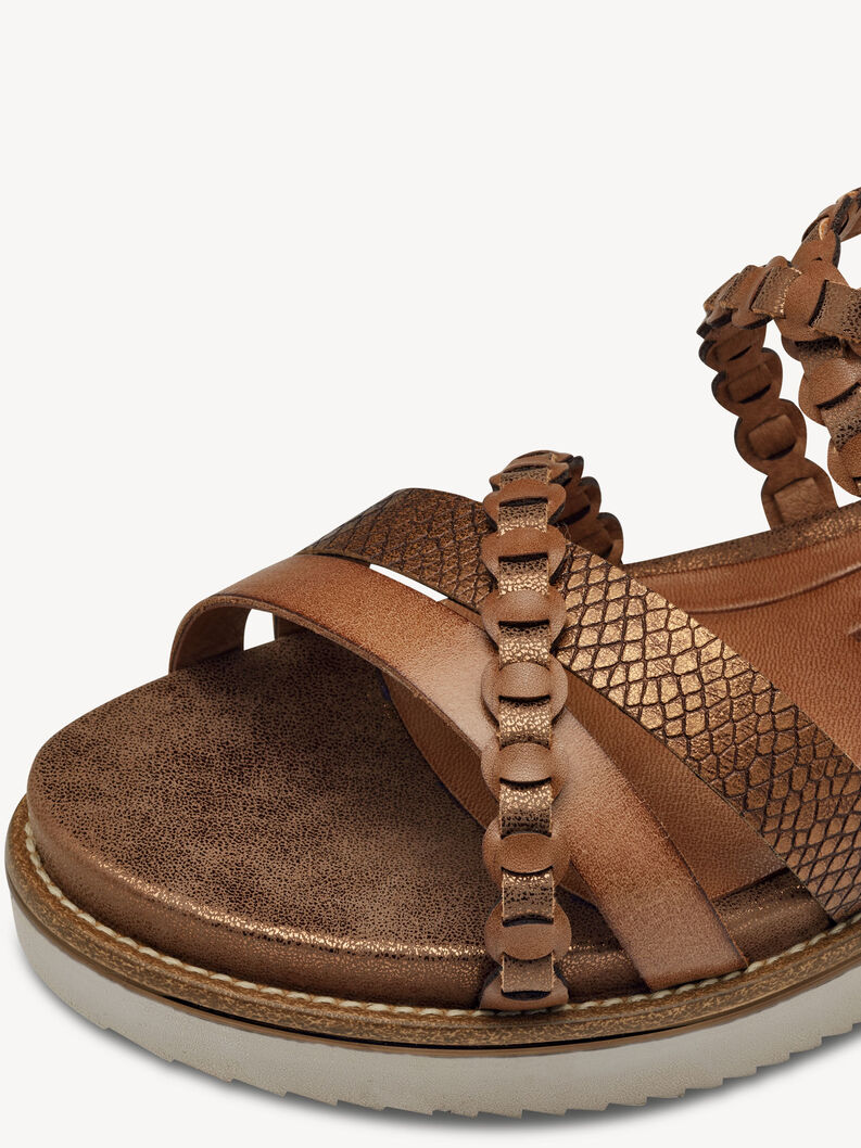 Sandalette - braun, COGNAC, hi-res