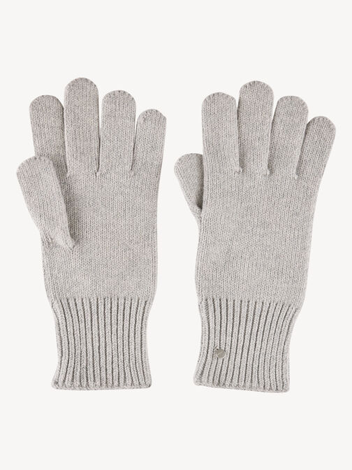 Handschuhe, Light Grey Melange, hi-res
