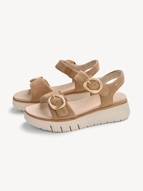 Sandale, CAMEL SUEDE, hi-res