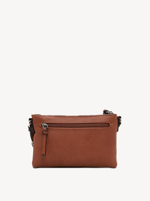 Schoudertas, cognac, hi-res