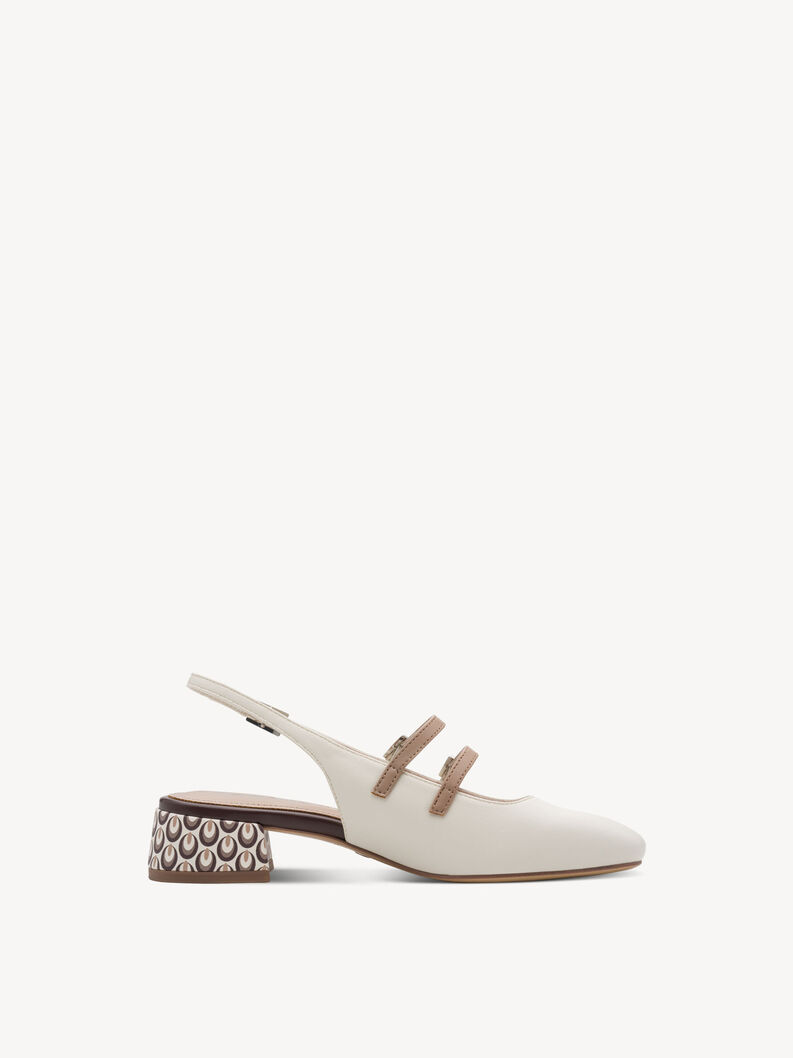 Escarpin - blanc, OFFWHITE COMB, hi-res
