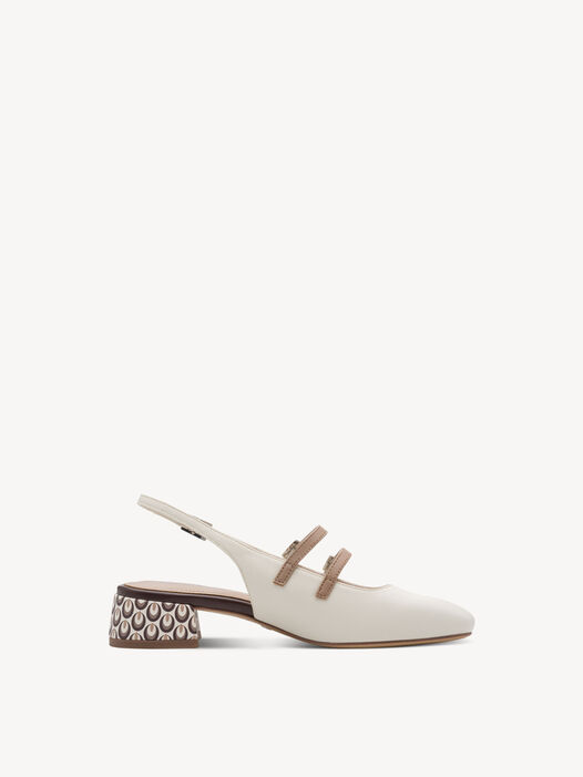Slingpumps, OFFWHITE COMB, hi-res