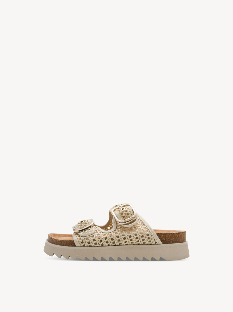Pantolette - beige, IVORY, hi-res