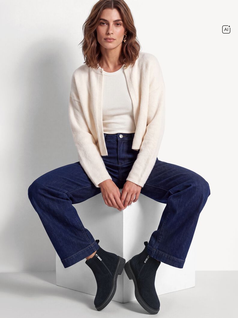 Chelsea boot, NAVY, hi-res