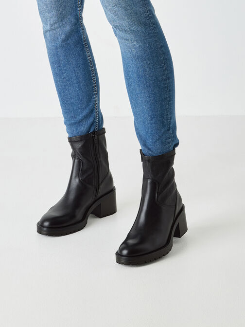 Stiefelette, BLACK, hi-res