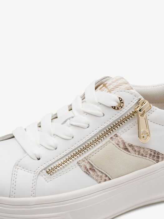 Sneaker, WHITE/SNAKE, hi-res