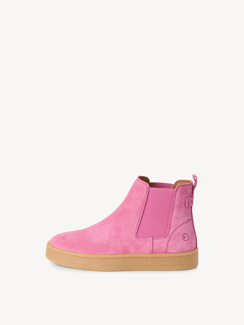 Leather Chelsea boot - pink, pink, hi-res